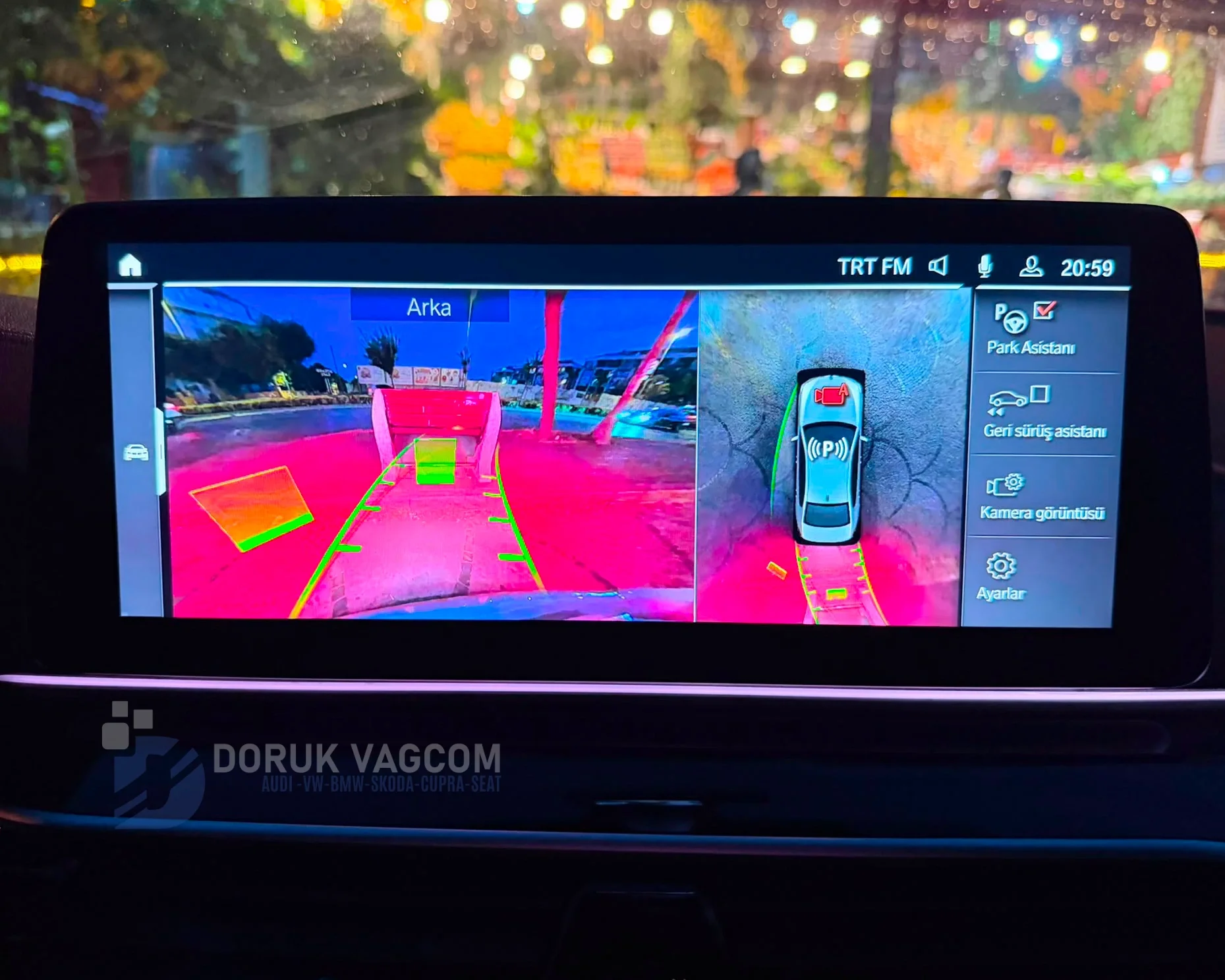 Bmw G30 5-Serisi (2017-2026) BMW 5 Serisi G30 Orijinal 360 Çevre Görüş Kamerası Montajı ve Kodlama Navigasyon Multimedya Montajı